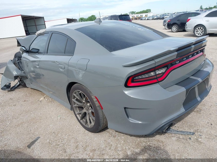 Vin: 2c3cdxl93jh119022, lot: 45023708, dodge charger srt hellcat rwd 20183