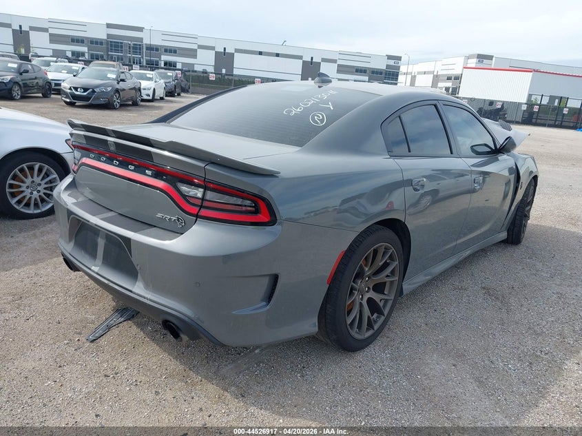Vin: 2c3cdxl93jh119022, lot: 45023708, dodge charger srt hellcat rwd 20184