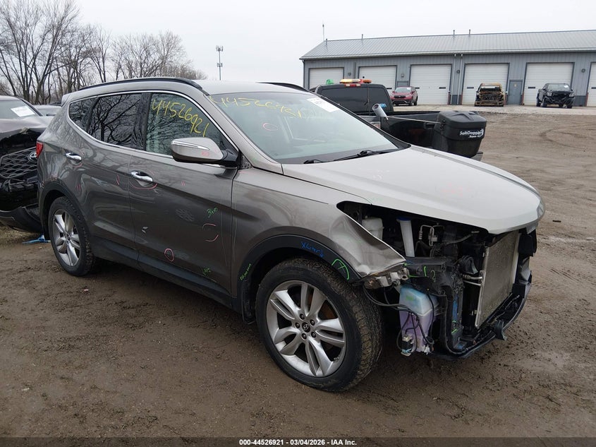 5XYZUDLA5DG072738 HYUNDAI SANTA FE Photo 1