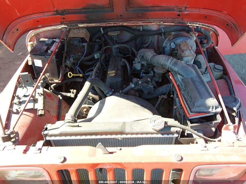 1989 Jeep Wrangler / Yj VIN: 2J4FY19E9KJ163982 Lot: 44526937