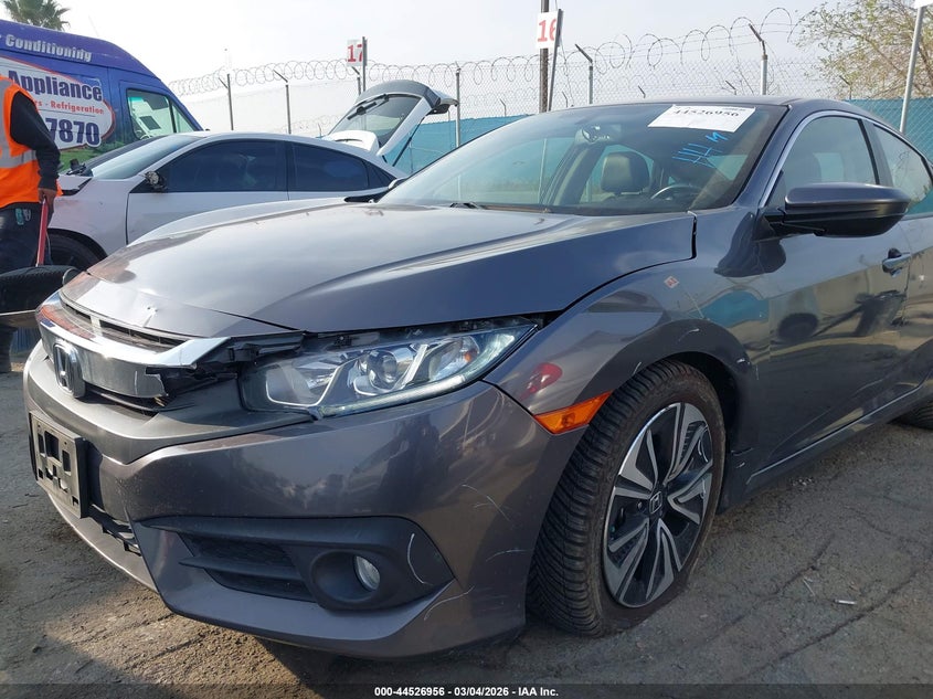 2018 Honda Civic Ex-L VIN: JHMFC1F72JX008488 Lot: 44526956