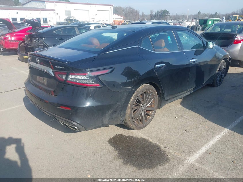 2019 NISSAN MAXIMA SEDAN 3.5L V-6 DI, DOHC, VVT, 300HP