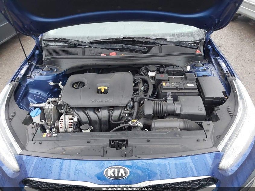 2019 KIA FORTE SEDAN 2.0L I-4 DOHC, VVT, 147HP
