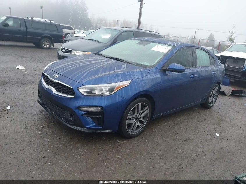 2019 KIA FORTE SEDAN 2.0L I-4 DOHC, VVT, 147HP
