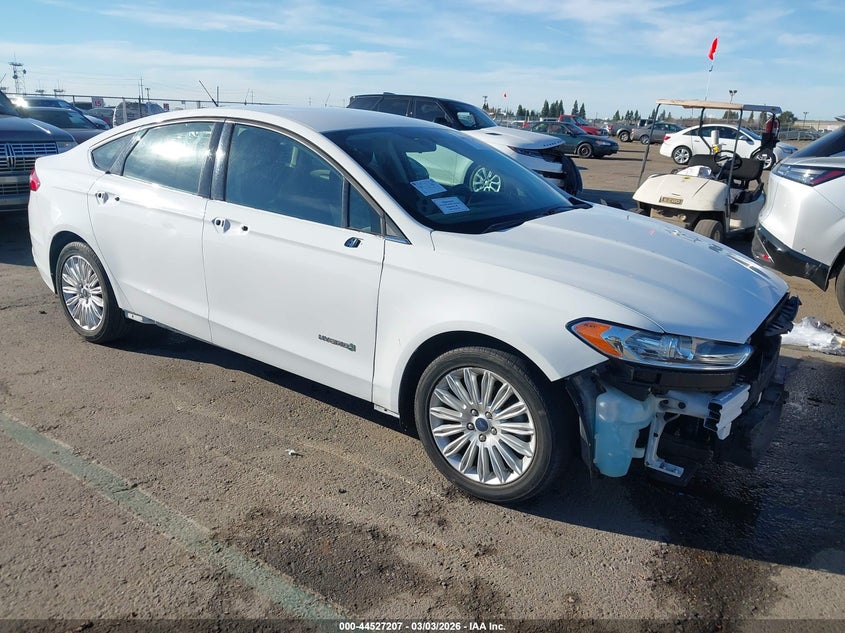 3FA6P0LU1GR342268 2016 Ford Fusion Hybrid Se auction photo 1