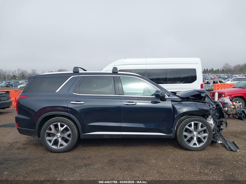 2022 Hyundai Palisade Sel VIN: KM8R44HE2NU390890 Lot: 44527766