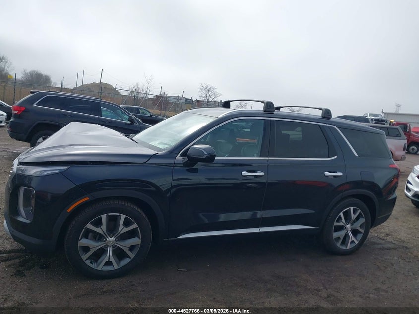 2022 Hyundai Palisade Sel VIN: KM8R44HE2NU390890 Lot: 44527766