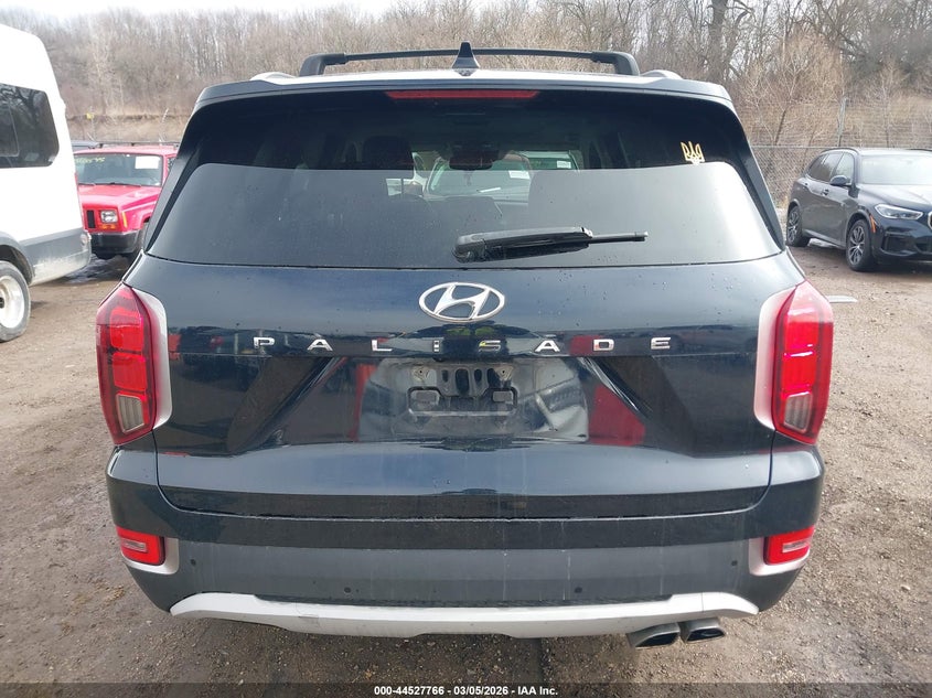 2022 Hyundai Palisade Sel VIN: KM8R44HE2NU390890 Lot: 44527766