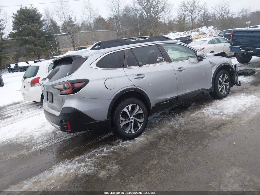 Vin: 4s4btgnd0m3214491, lot: 45024917, subaru outback limited xt 20214