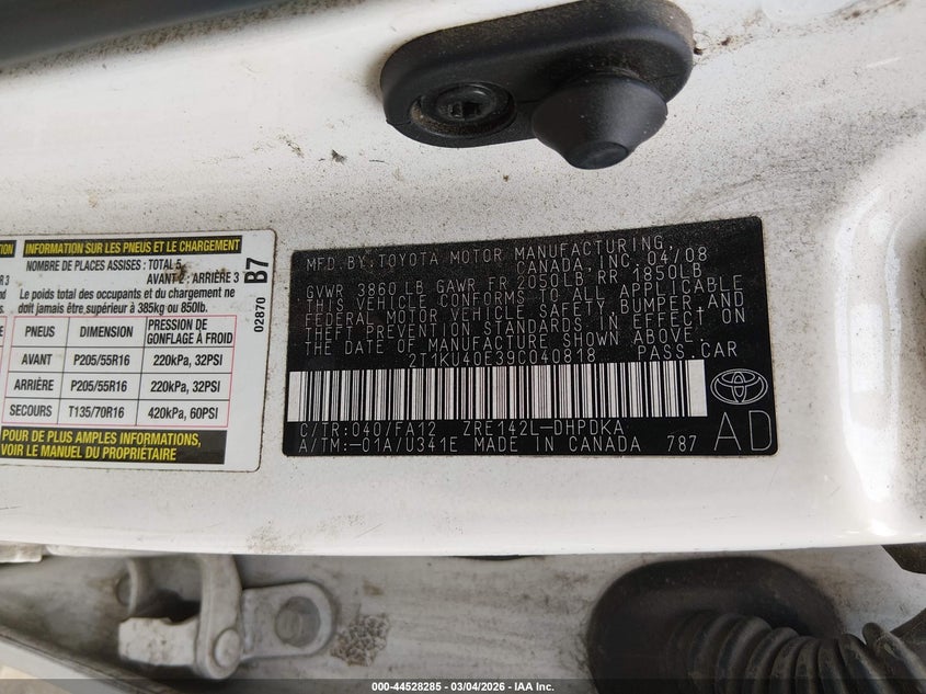 2009 Toyota Matrix #9