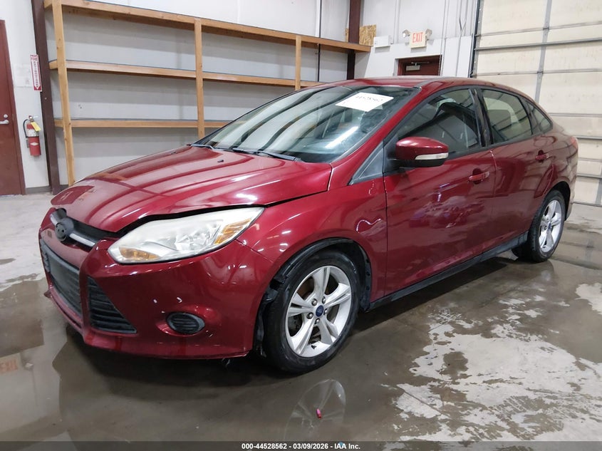 Vin: 1fadp3f21dl318680, lot: 45025353, ford focus se 20132