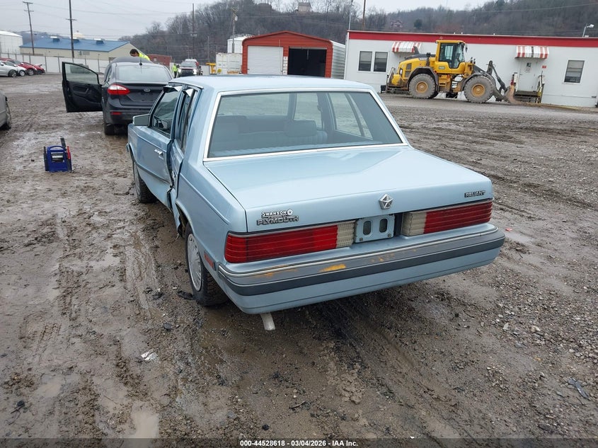 1985 Plymouth Reliant