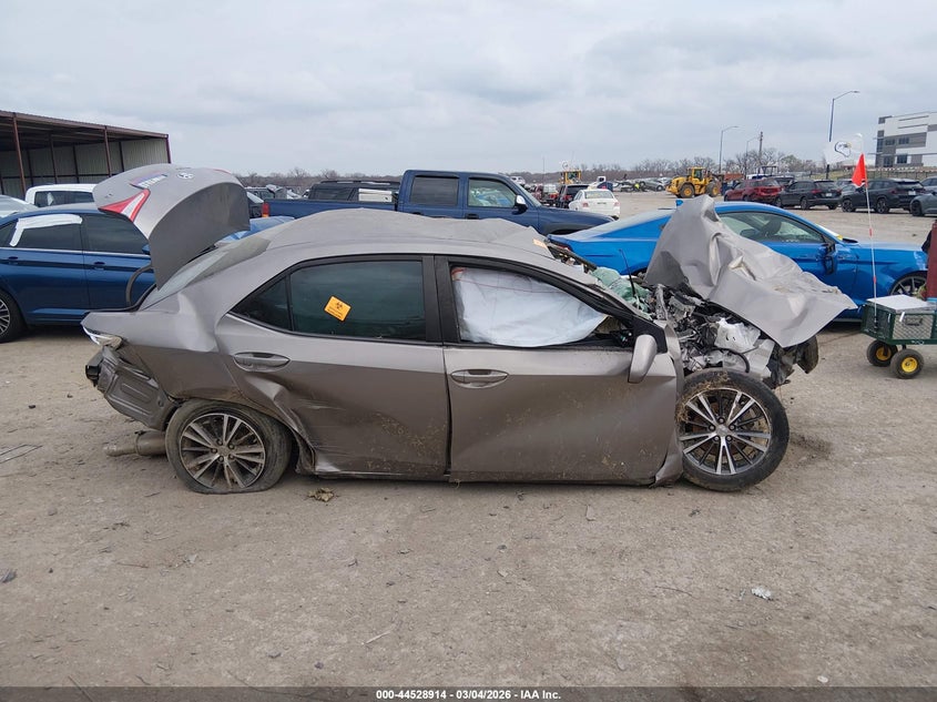 2016 Toyota Corolla Le Plus VIN: 5YFBURHE2GP452176 Lot: 44528914