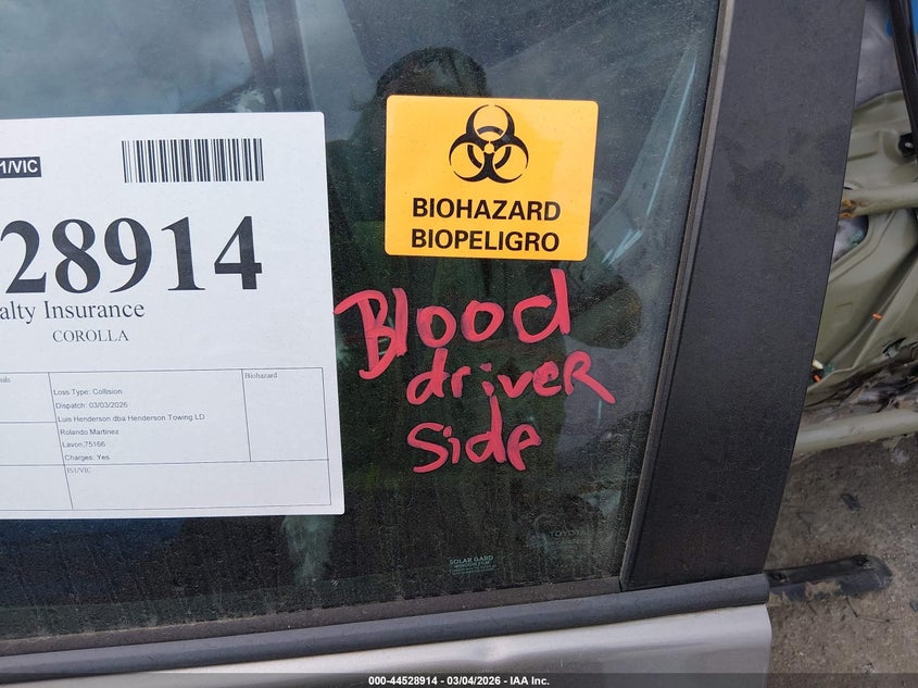 2016 Toyota Corolla Le Plus VIN: 5YFBURHE2GP452176 Lot: 44528914