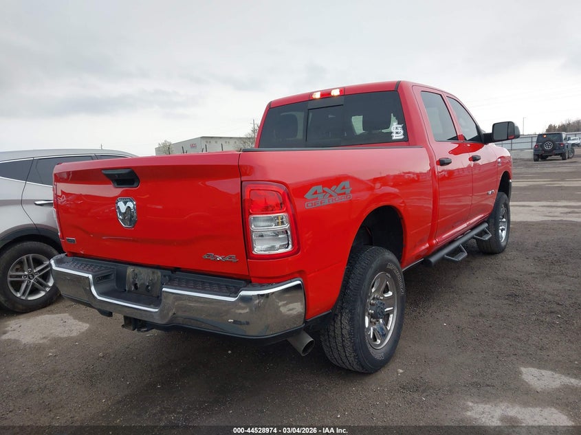 Vin: 3c6ur5cl4lg250861, lot: 45025765, ram 2500 tradesman  4x4 6'4 box 20204