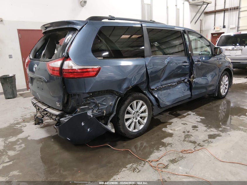 2017 Toyota Sienna Xle 7 Passenger