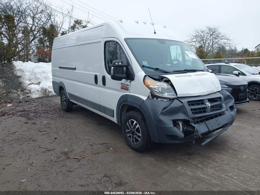2018 Ram Promaster 3500 Cargo Van High Roof 159 Wb Ext