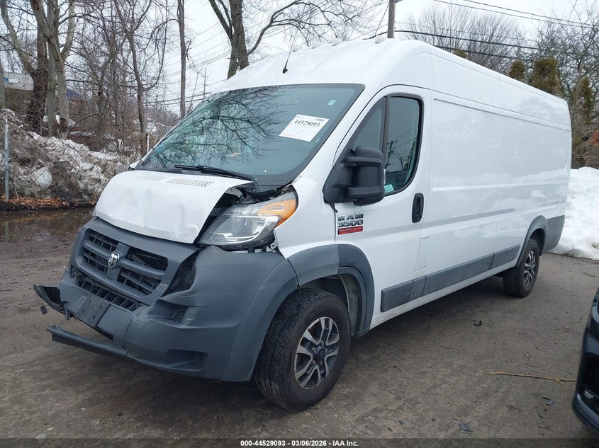 2018 Ram Promaster 3500 Cargo Van High Roof 159 Wb Ext