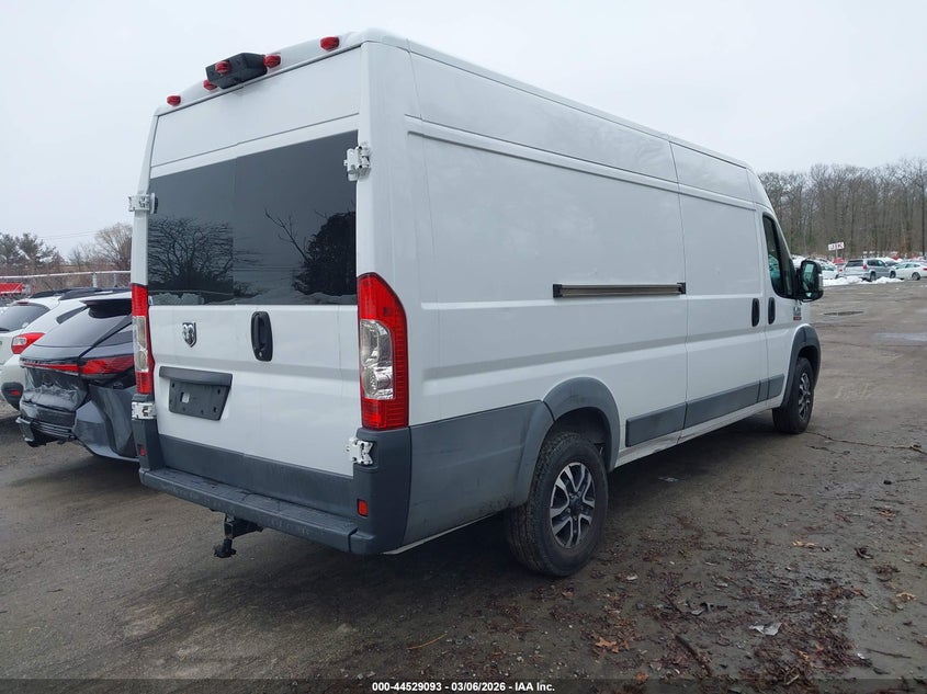 2018 Ram Promaster 3500 Cargo Van High Roof 159 Wb Ext