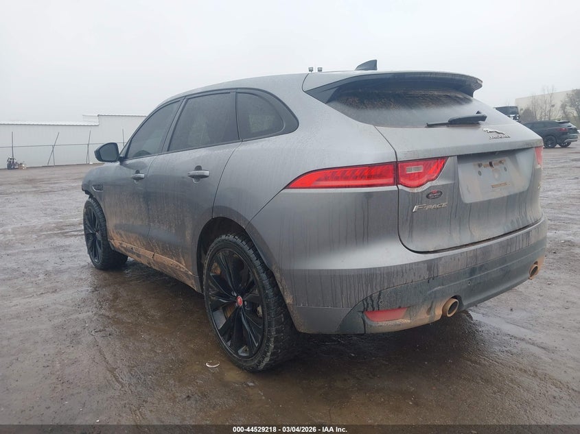 Vin: sadcl2gx0la622538, lot: 45026009, jaguar f-pace r-sport p300 awd automatic 20203