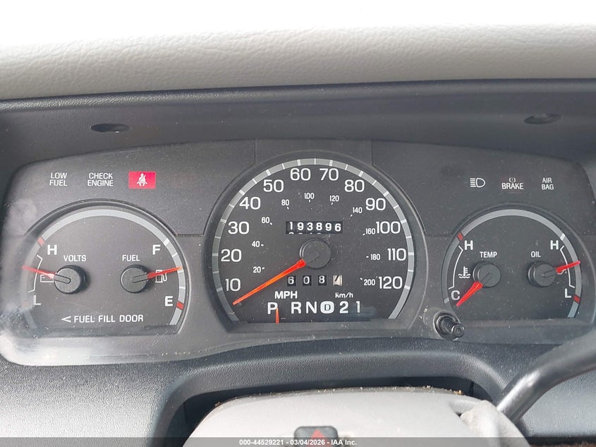 2001 Ford Crown Victoria VIN: 2FAFP73WX1X102509 Lot: 44529221