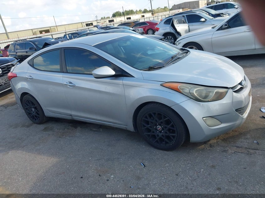 2012 Hyundai Elantra Gls VIN: 5NPDH4AE9CH073421 Lot: 44529391