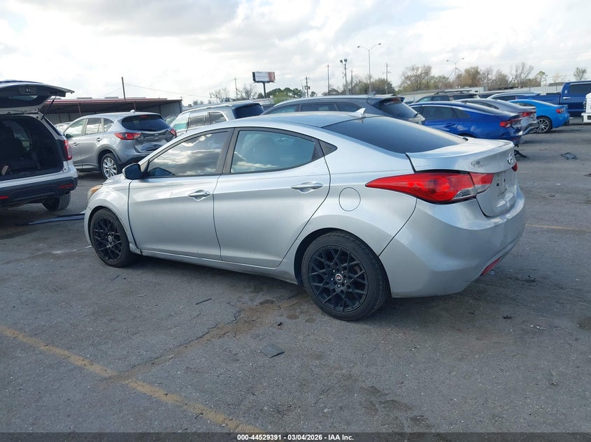 2012 Hyundai Elantra Gls VIN: 5NPDH4AE9CH073421 Lot: 44529391