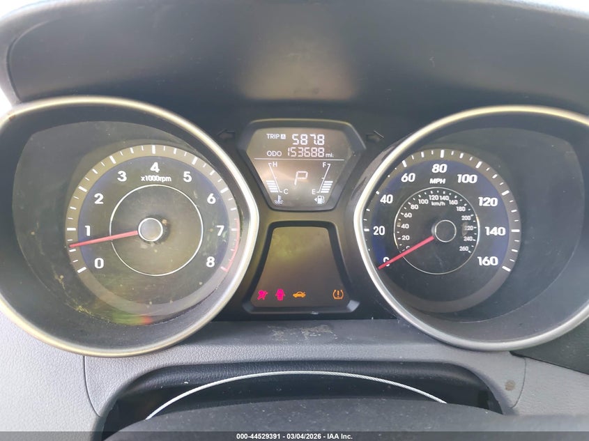 2012 Hyundai Elantra Gls VIN: 5NPDH4AE9CH073421 Lot: 44529391