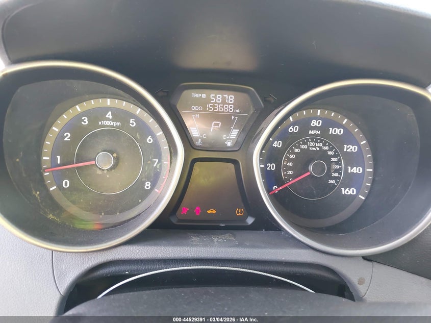 2012 Hyundai Elantra Gls VIN: 5NPDH4AE9CH073421 Lot: 44529391