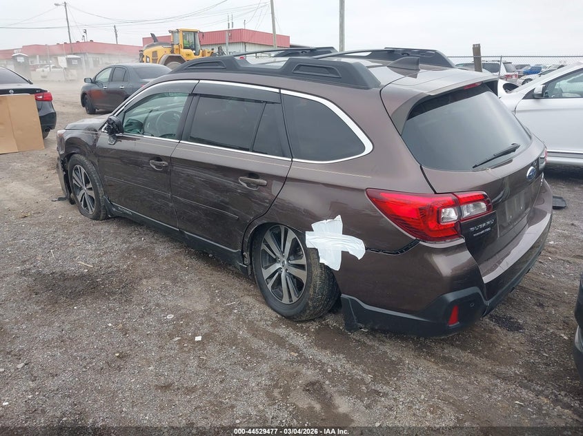 Vin: 4s4bsenc3k3366003, lot: 45026268, subaru outback 3.6r limited 20193