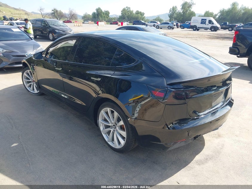 2019 Tesla Model 3 Long Range/Mid Range/Standard Range/Standard Range Plus black Lot 111044529619 Vin 5YJ3E1EA1KF434776