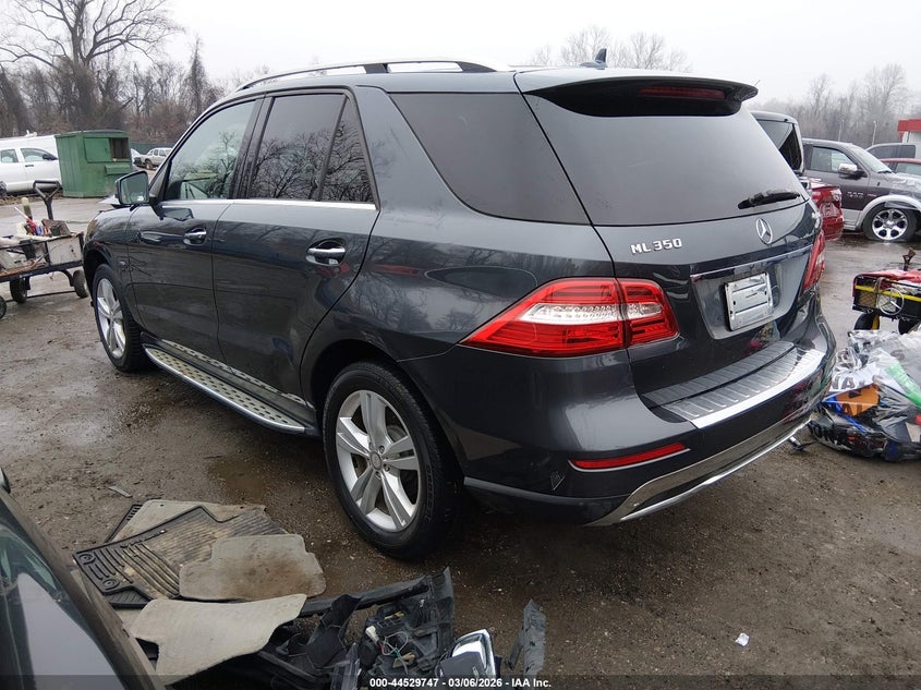 2012 Mercedes-Benz Ml 350 4Matic