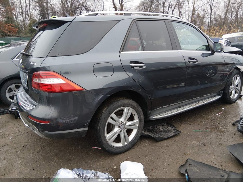 2012 Mercedes-Benz Ml 350 4Matic