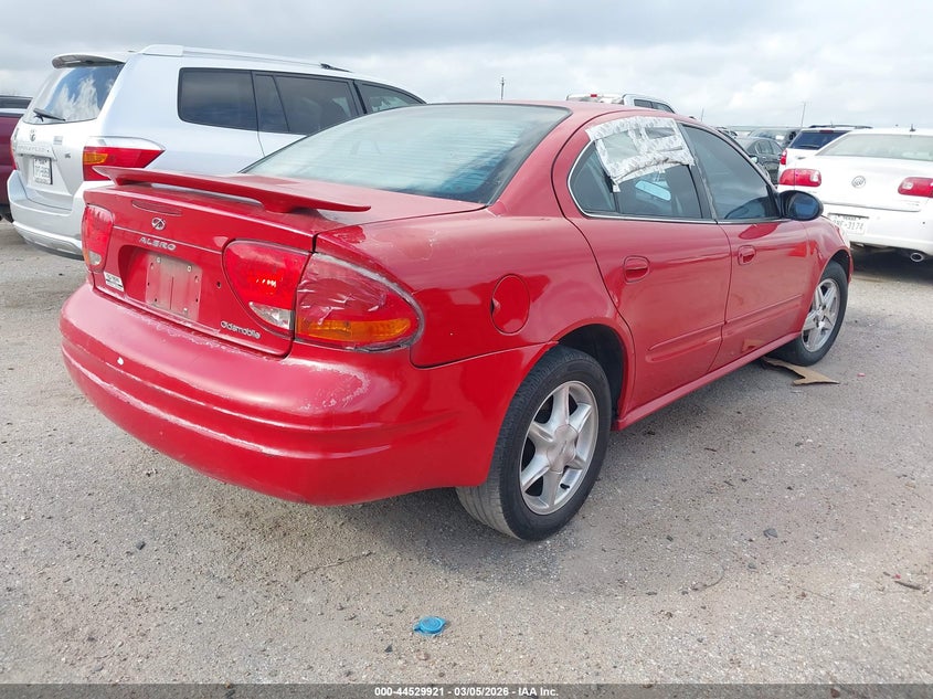 2004 OLDSMOBILE ALERO SEDAN 3.4L V-6 170HP