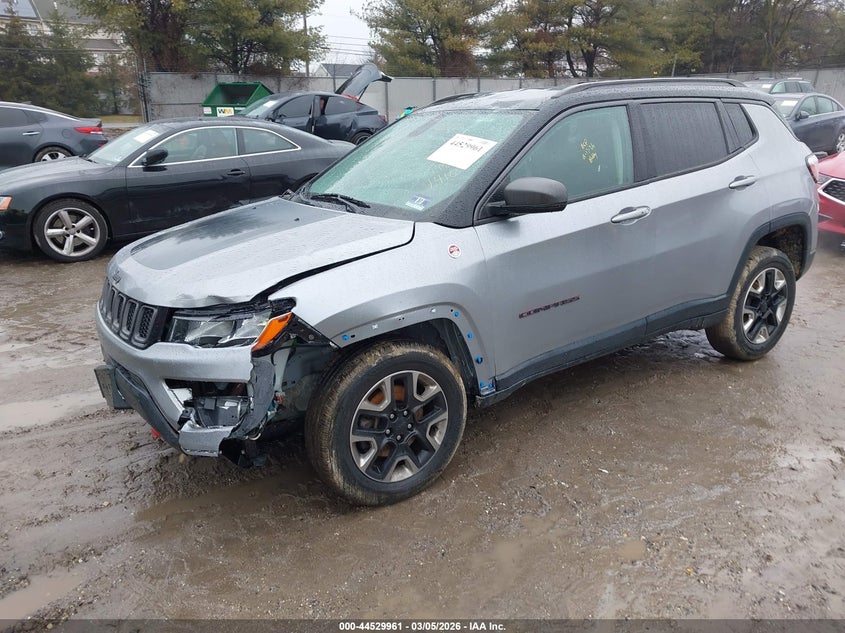 Vin: 3c4njddb9jt371832, lot: 45026752, jeep compass trailhawk 4x4 20182