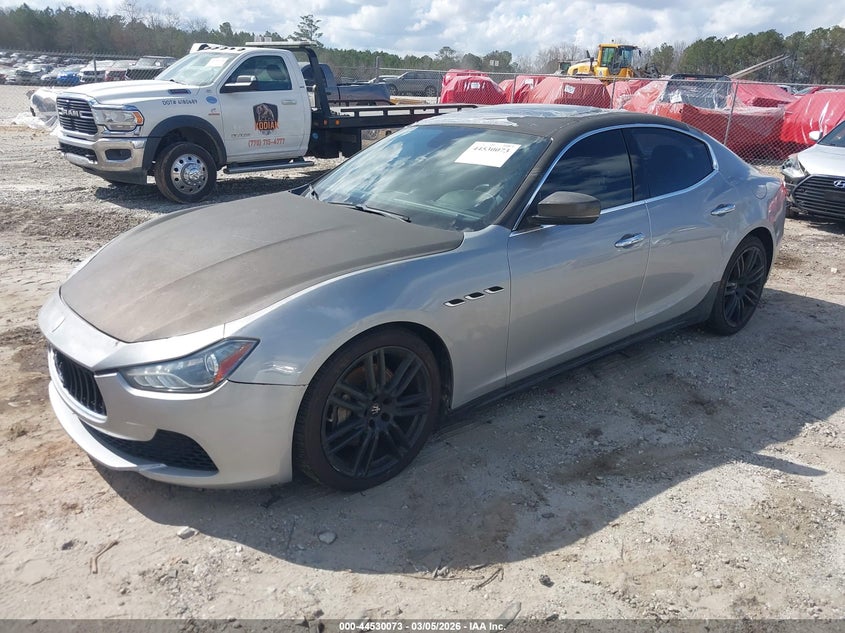 Vin: zam57xsa1h1225402, lot: 45026865, maserati ghibli 20172