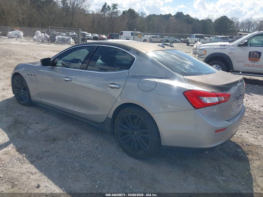 Vin: zam57xsa1h1225402, lot: 45026865, maserati ghibli 20173