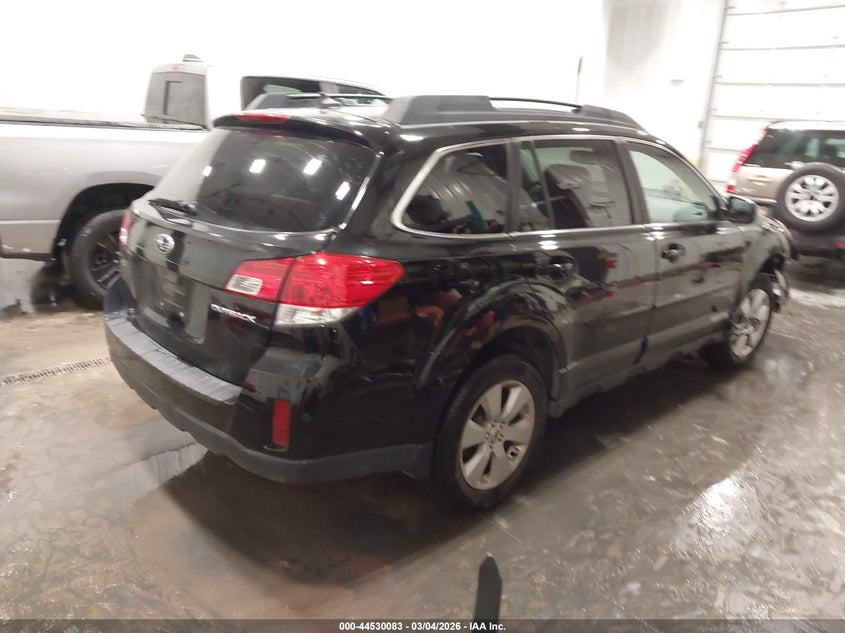 4S4BRCKC3C3236552 2012 Subaru Outback 2.5 2.5I Limited black