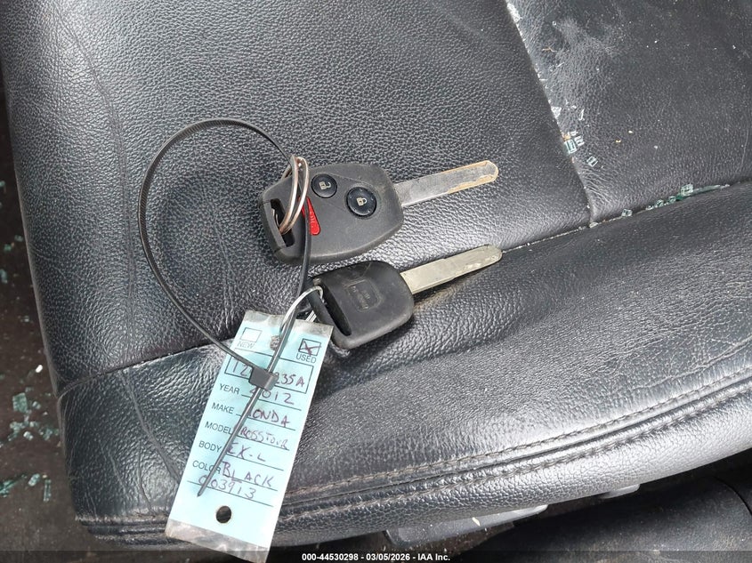 2012 Honda Crosstour Ex-L VIN: 5J6TF2H58CL003913 Lot: 44530298