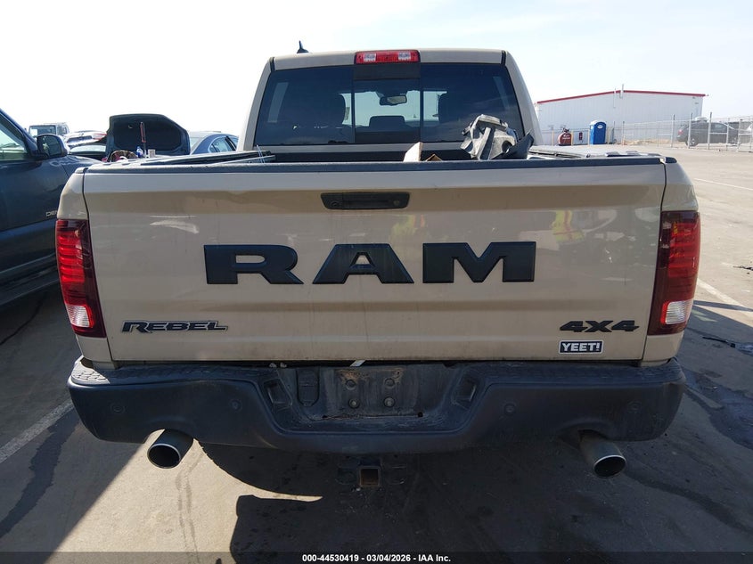 2017 Ram 1500 Rebel 4X4 5'7 Box VIN: 1C6RR7YT9HS620020 Lot: 44530419