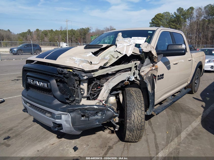 2017 Ram 1500 Rebel 4X4 5'7 Box VIN: 1C6RR7YT9HS620020 Lot: 44530419