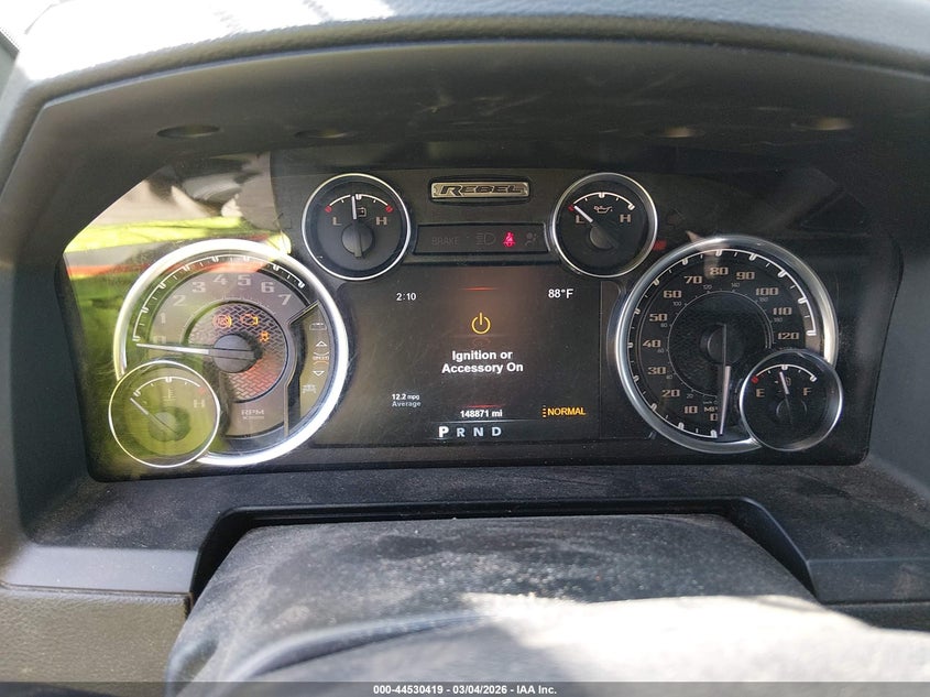 2017 Ram 1500 Rebel 4X4 5'7 Box VIN: 1C6RR7YT9HS620020 Lot: 44530419