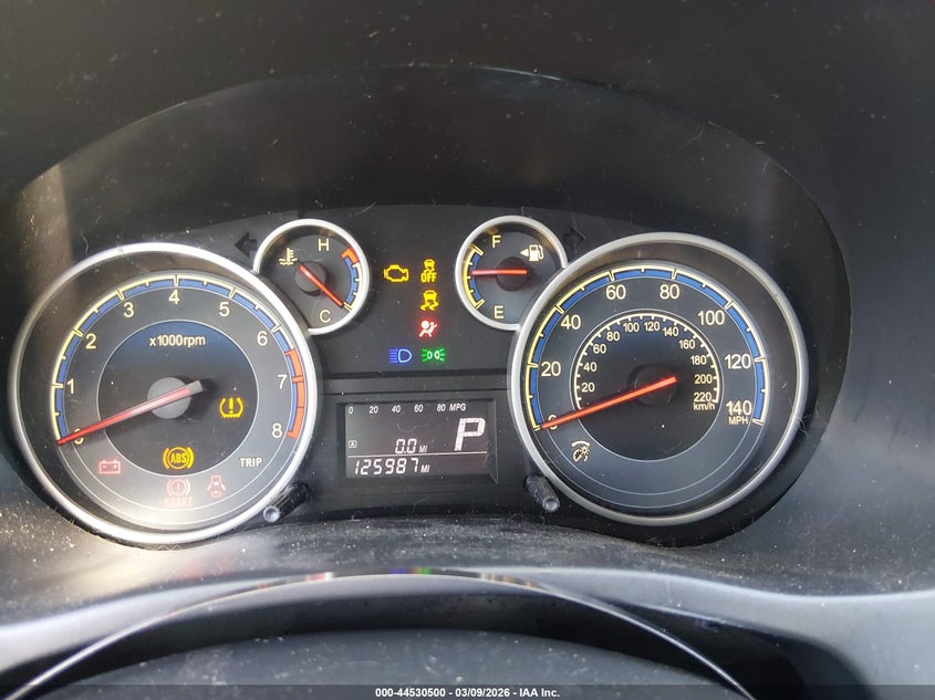 2012 Suzuki Sx4 Premium/Tech Valu Pkg (Nav) VIN: JS2YB5A35C6303284 Lot: 44530500