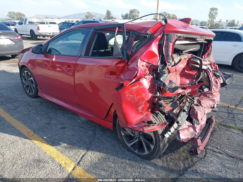 Vin: jtnkarje9hj528187, lot: 45027416, toyota corolla im 20173