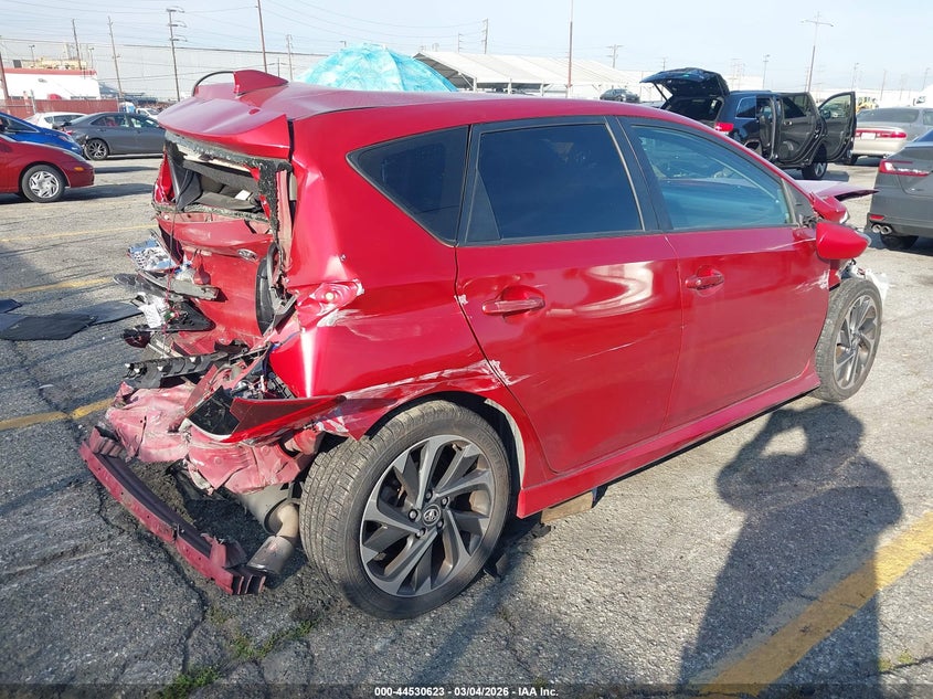 Vin: jtnkarje9hj528187, lot: 45027416, toyota corolla im 20174