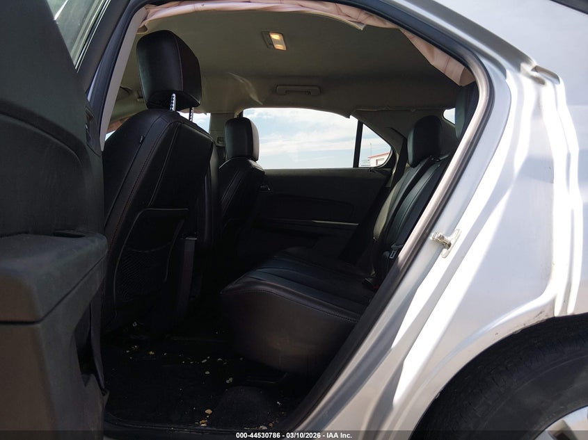2012 Chevrolet Equinox 2.4 2Lt silver Lot 111044530786 Vin 2GNALPEK9C1107966