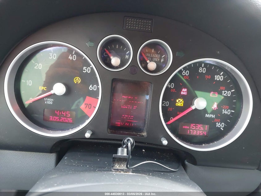 2006 Audi Tt 3.2L VIN: TRUWD28N061005847 Lot: 44530813