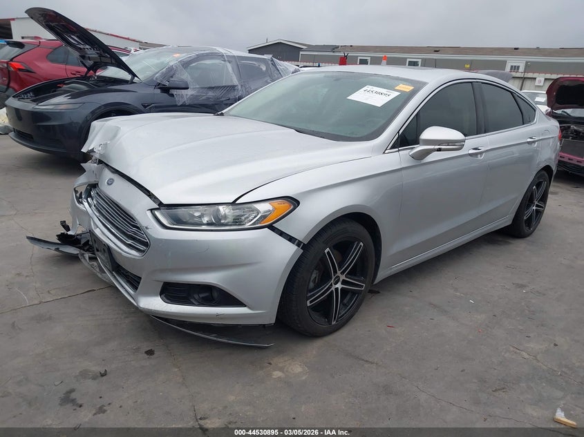 2015 Ford Fusion Titanium 3FA6P0K92FR199858 photo 1