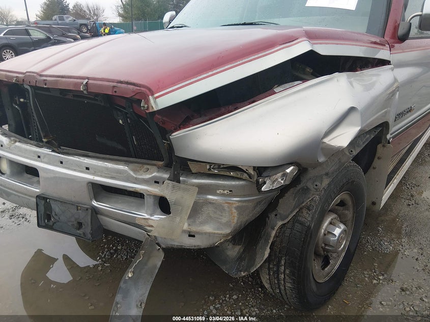 1996 Dodge Ram 2500 VIN: 1B7KC23W5TJ105479 Lot: 44531069