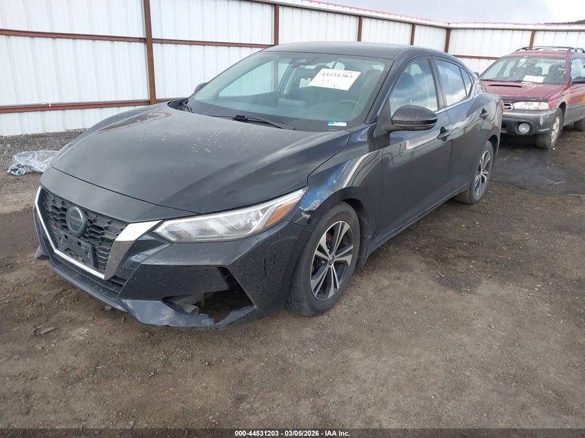 2020 Nissan Sentra Sv Xtronic Cvt